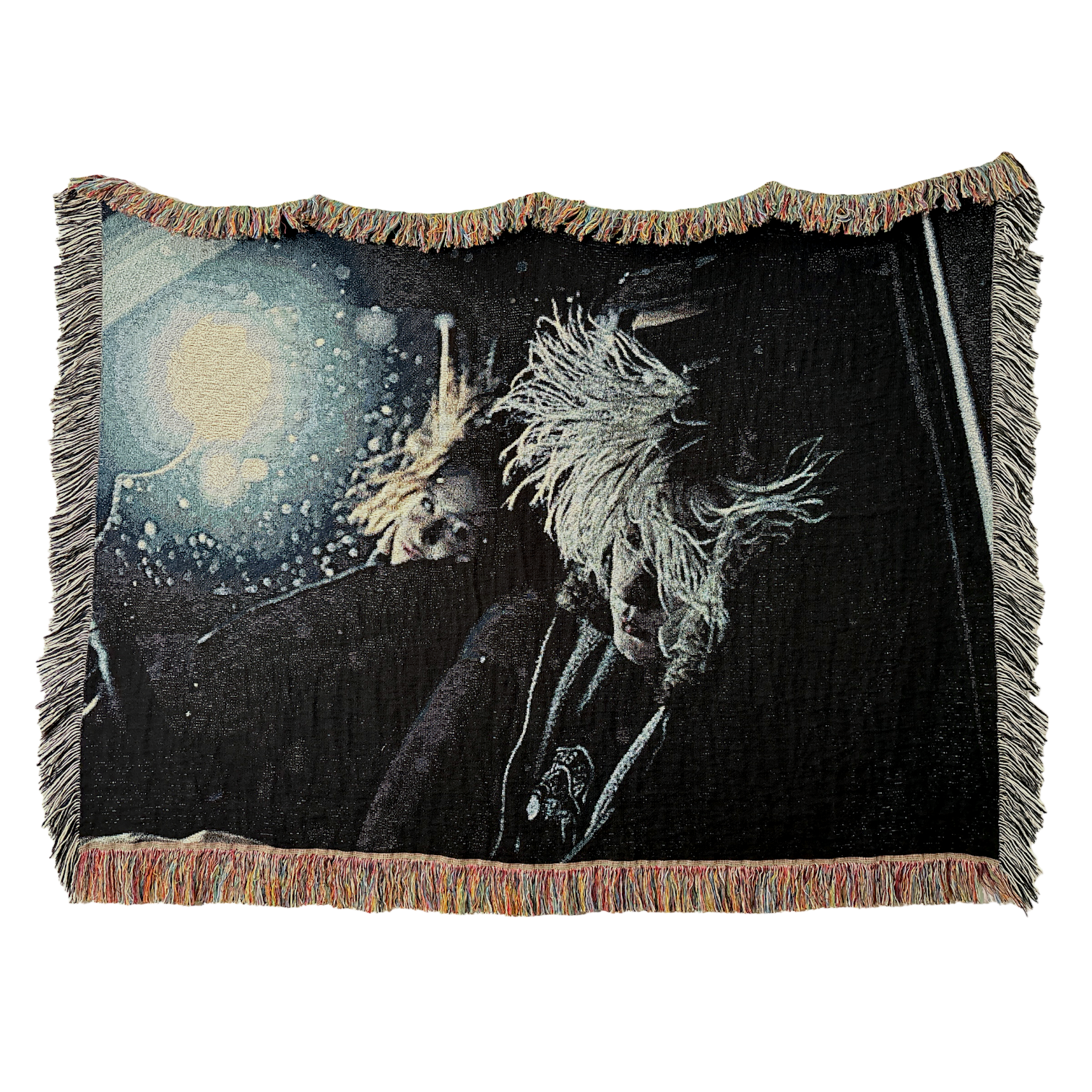 Tuff Threads Cotton Woven Tapestry Wall-Mounted 37x52 in Hang Up In Room